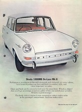 Skoda 1000MB MkII 1969-70 UK