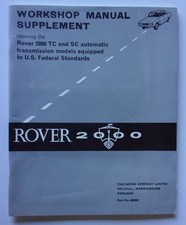 ROVER 2000 P6 SALOON orig 1968