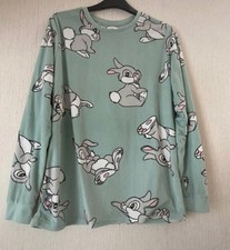 Primark Disney Thumper Pyjama Top Size S (10/12) 100% Polyester