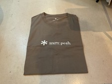 Snow peak  beige  new tee