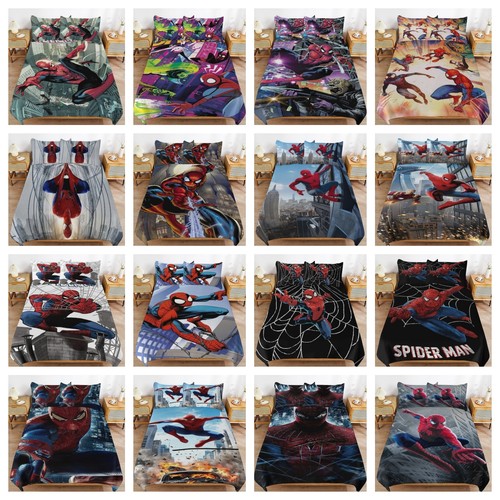 Spider man quilt duvet - man,