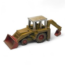 PAINTED - N Scale Gauge 1:148 Classic Backhoe Excavator (Construction JCB 1:160)