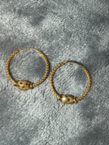 22ct asian gold - asian, earrings