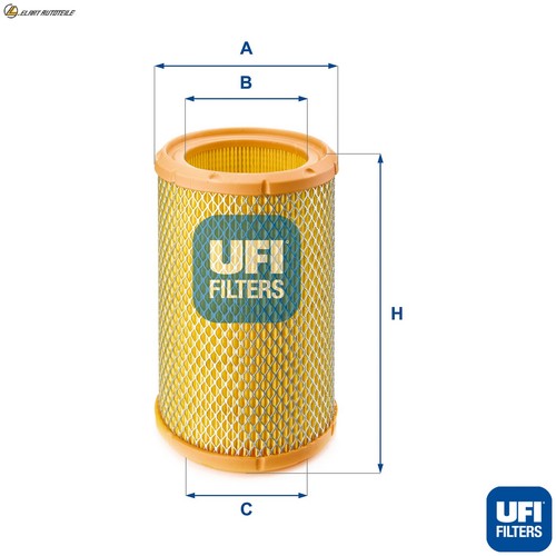 Air filter 267 for - 27.267.00,