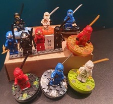 LEGO Ninjago Spinners Plus Extra Ninjas 11 Minifigures Total