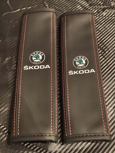 Skoda seat belts pads - seat, new