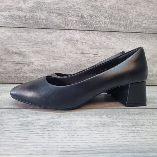 Wide fit square toe - toe, block