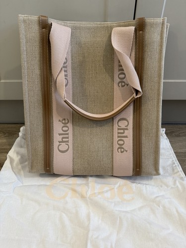 Chloé woody tote large - woody,