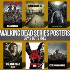Walking Dead Poster Wall Art Series Posters Picture Print Room Decor