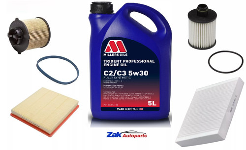 Service kit oil air fuel - &,