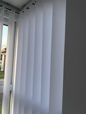 Vertical Blind Slats Set White