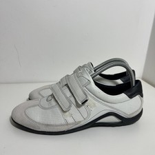 Ladies Ecco White Strap soft