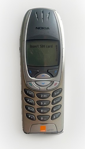 Nokia 6310i orange vintage - nokia,