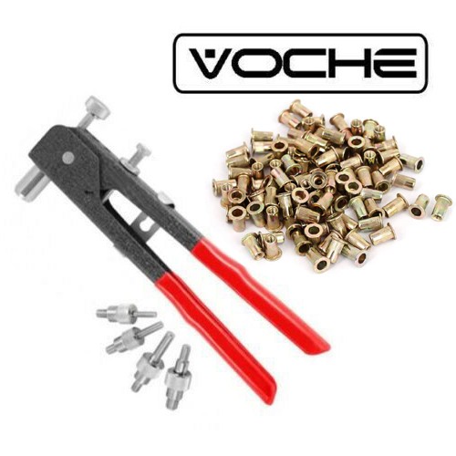 105pc threaded rivet - threaded, nut
