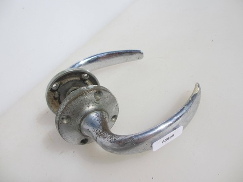 Vintage chromed brass lever - vintage,