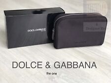 ???D&G DOLCE & GABBANA MENS SHAVE TRAVEL POUCH New GIFT BOXED?!