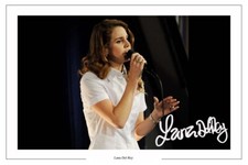 LANA DEL REY SIGNED PHOTO