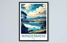 Windermere Travel Print Wall