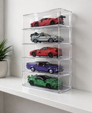 5 x Acrylic Display Cases