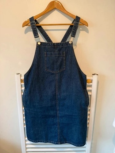 Denim pinafore blue navy - blue,