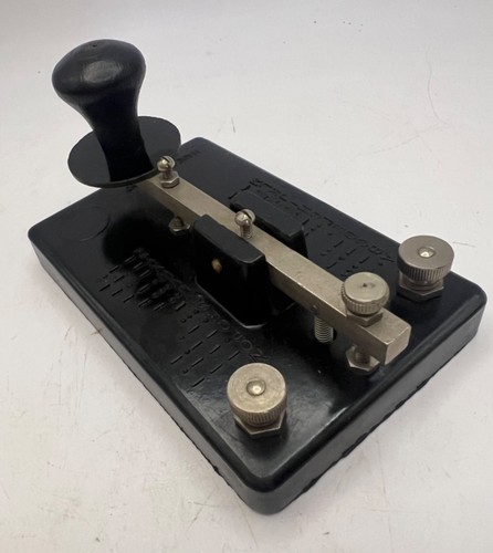 Bakelite morse code training - bakelite,