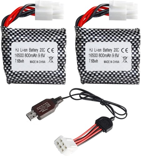 Pack 800mah li ion - 9.6v, li-ion