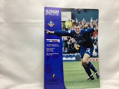 Oldham athletic carlisle - athletic, v