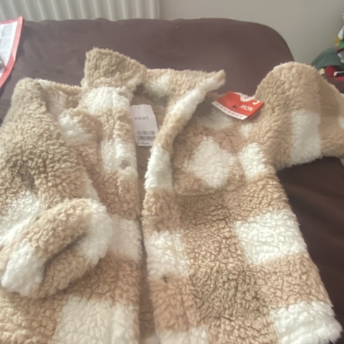 Next toddler hooded check faux - check,