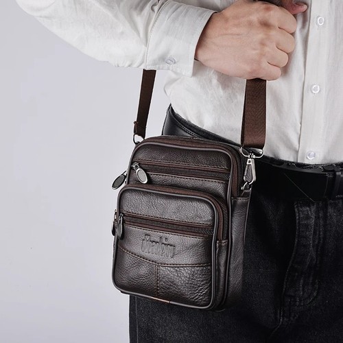 Men genuine leather - genuine,