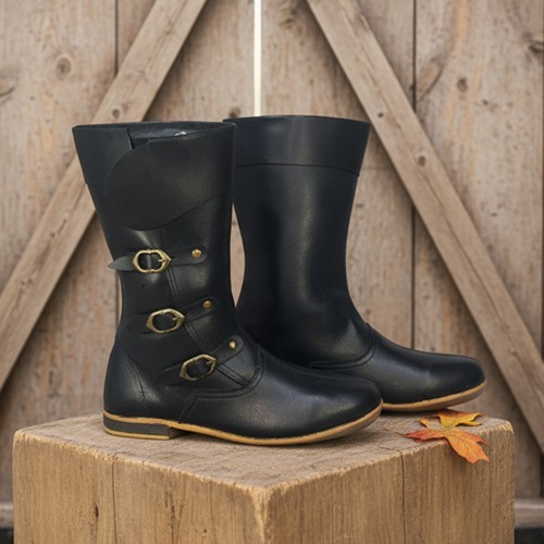 Medieval black leather - medieval,