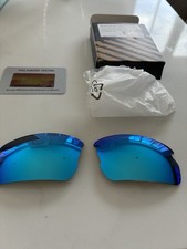 Oakley Replacement Lenses For Flak 2.0 Polarised OO9295 59mm In Ice Blue