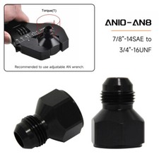 10AN Female to 8AN Male Flare