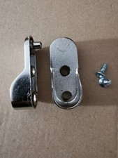 2x Oval Wardrobe Hanging Rail