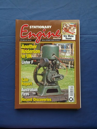 Stationary engine mag 554 may - engine,