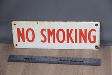 Vintage Original  'NO SMOKING'