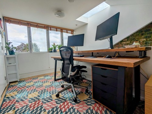 Handmade desk with - desk,