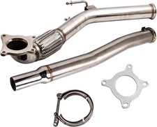 Fits Audi A3 Golf GTI 2.0T Turbo Exhaust Downpipe Stainless Steel Exhuast Pipe
