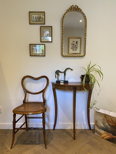 Half moon console table - moon,