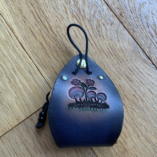 Leather drawstring - leather,