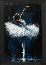 ballerina Modern Poster |