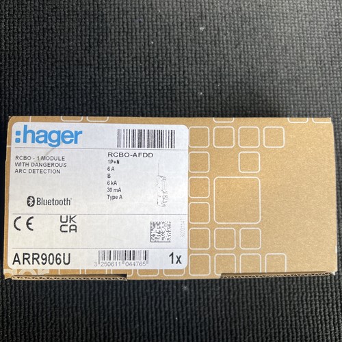 5xhager arr906u rcbo afdd - rcbo, 1