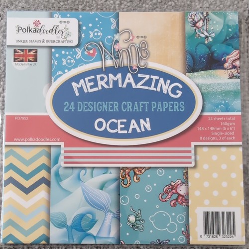Polkadoodles mermazing ocean - polkadoodles,