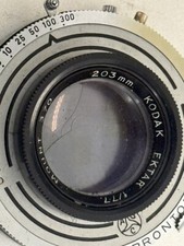 Kodak Ektar 203mm f/7.7 Lens – Large Format 4x5 View Camera