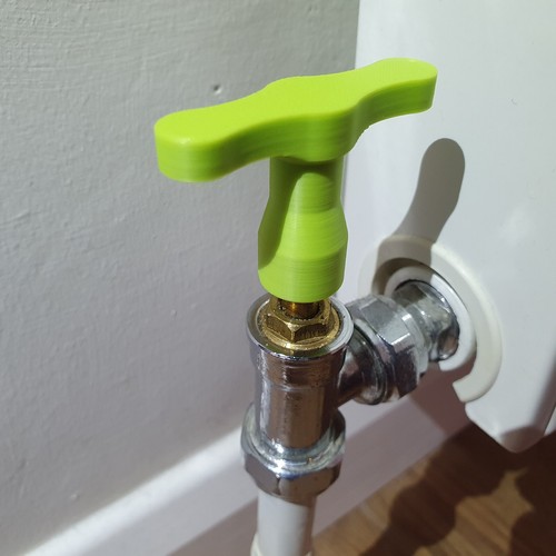 Radiator balancing key - radiator,
