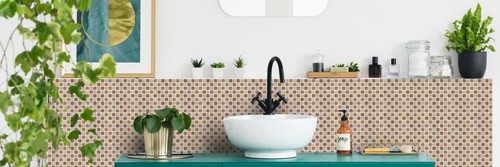 Peel and stick tile stickers - stick,