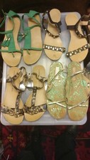 4 Pairs Of Ladies, sandals