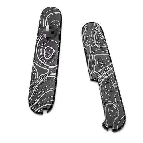 Pair titanium alloy knife - alloy,