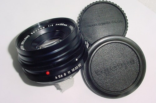 Minolta 100mm auto bellows - minolta,