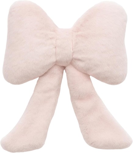 Bow pillow pink - bow,