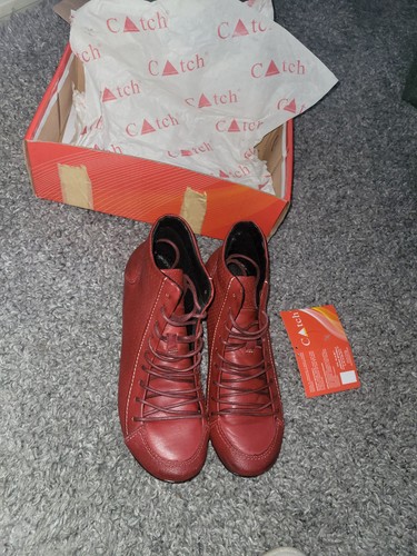 Catch women red leather - women’s,